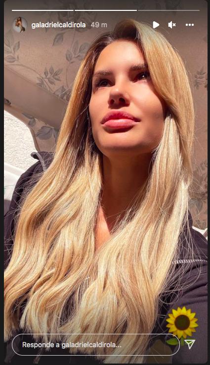 Gala Caldirola muestra en redes sociales su nuevo look