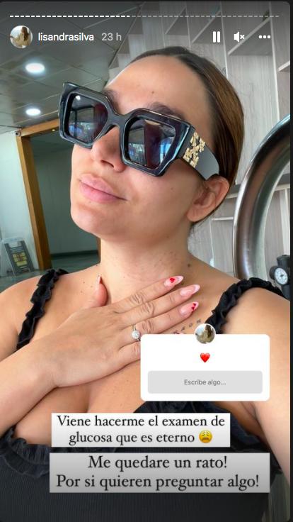 Lisandra Silva cuenta sus complicaciones de salud por el embarazo