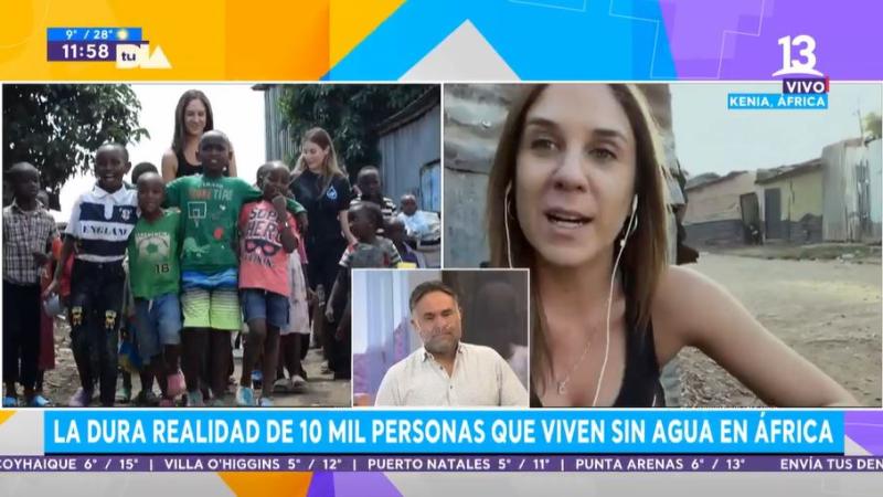 Conoce a la chilena que ayuda a personas que viven sin agua en África