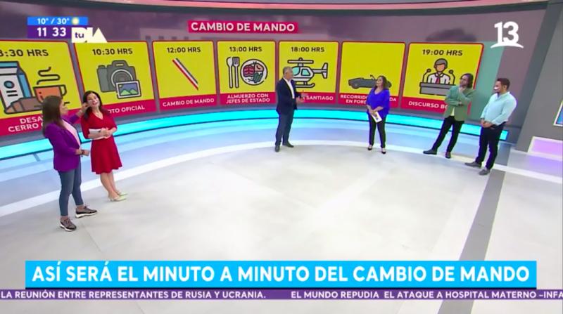 Así será el minuto a minuto del cambio de mando