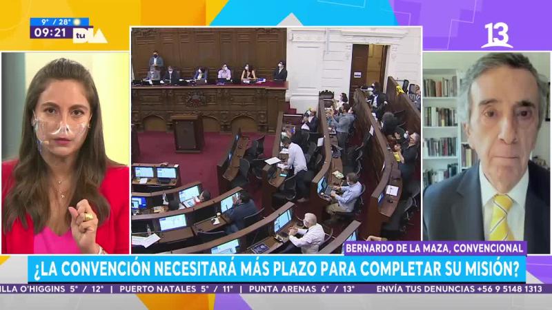 Bernardo de la Maza asegura estar “muy preocupado” por la convención constitucional