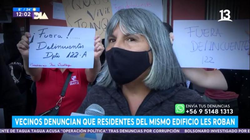 Vecina denuncia que mujer la mordió en medio de conflicto en su edificio