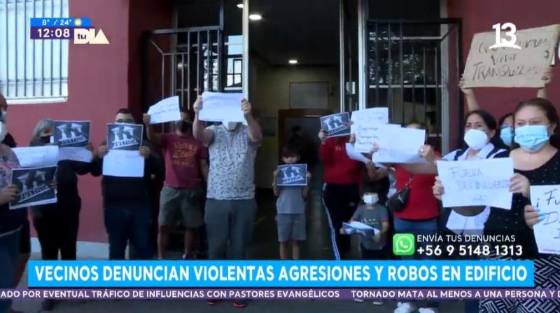 Vecina denuncia que mujer la mordió en medio de conflicto en su edificio