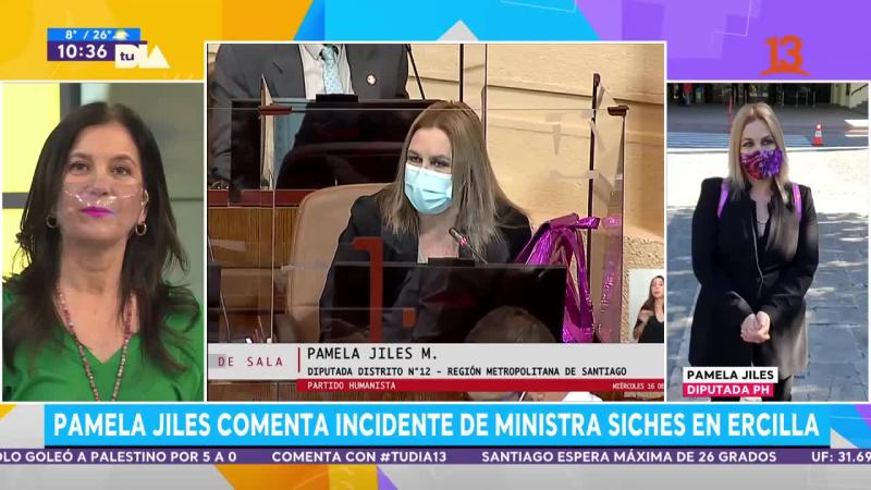 Pamela Jiles calificó visita de Izkia Siches a la Macrozona sur como un “error político significativo”