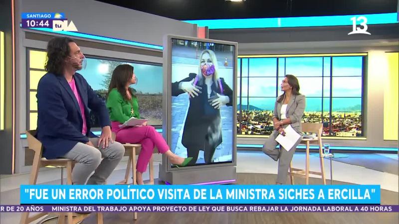 Pamela Jiles calificó visita de Izkia Siches a la Macrozona sur como un “error político significativo”