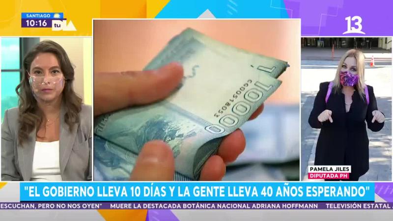 Pamela Jiles “Ha habido menos muertos por la guerra en Ucrania que en Chile por el Covid”