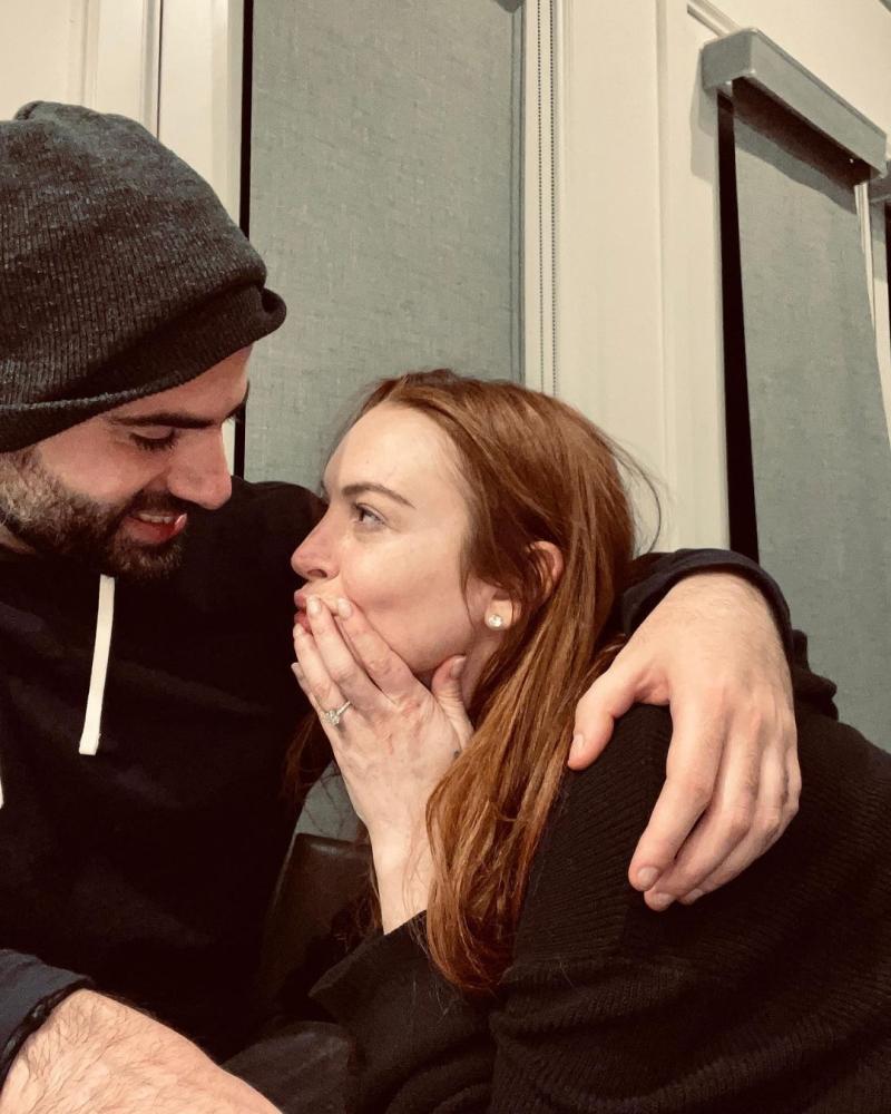 Lindsay Lohan anuncia su matrimonio en redes sociales