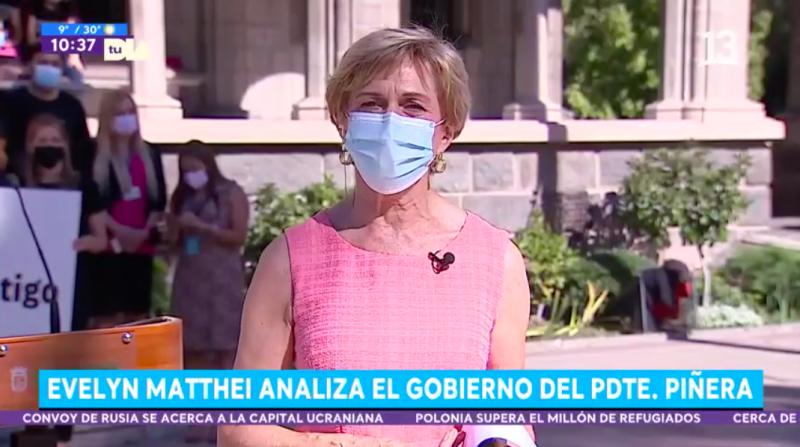 Evelyn Matthei sobre futuro gobierno de Boric: “Me preocupa que haya tanta expectativa”