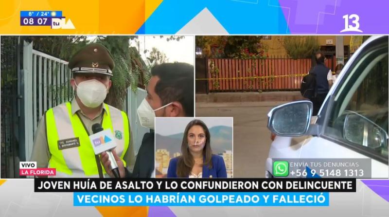 Joven muere tras golpiza: Vecinos pensaron que era delincuente