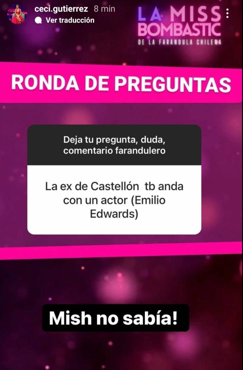 Ex de Claudio Castellón tendría romance con conocido actor