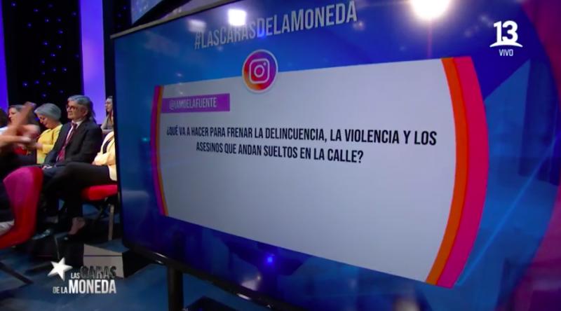 Cristián de la Fuente sorprendió al Presidente Boric con pregunta sobre la delincuencia