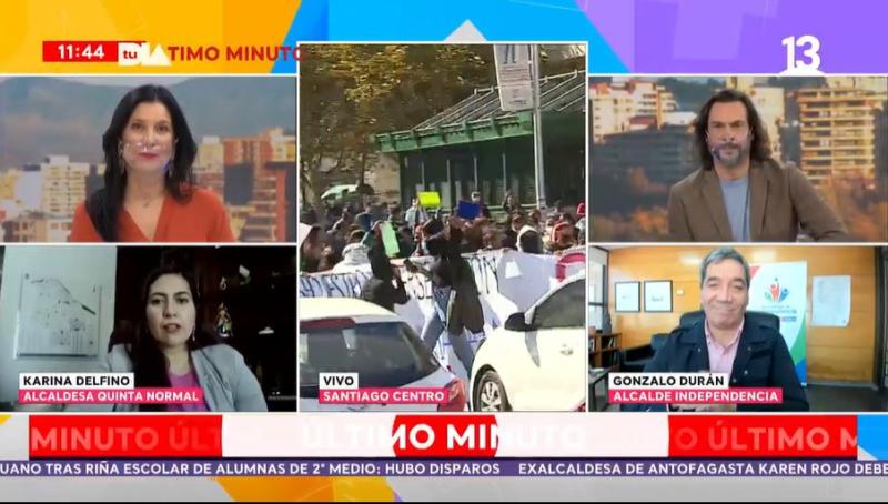 La Moneda: Alumnas protestan por acosos y abusos en colegios