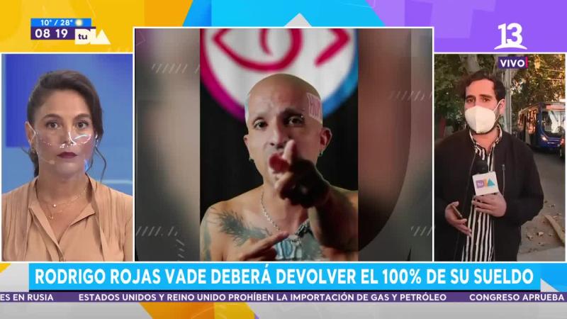 Más de $12 millones: Rodrigo Rojas Vade deberá devolver el 100% de su sueldo