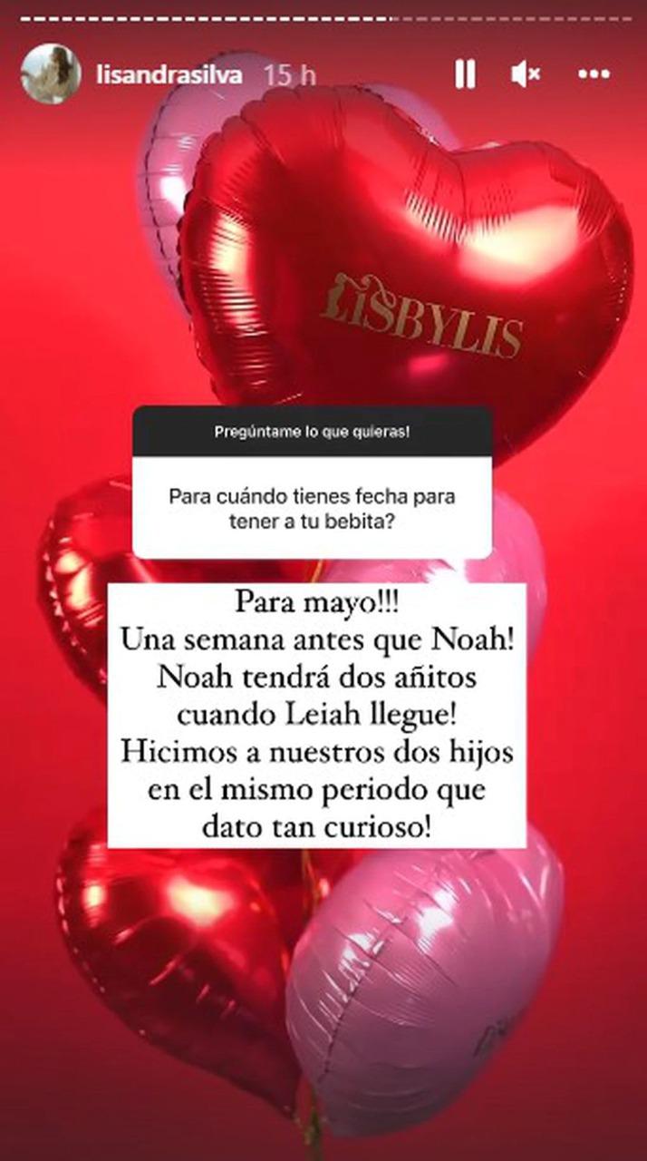 Lisandra Silva muestra su embarazo con sutil desnudo