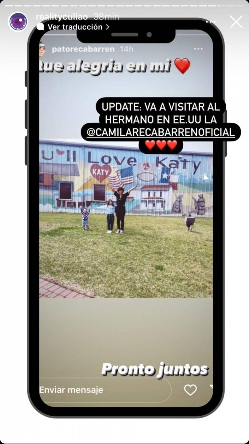 Aseguran que Camila Recabarren y su hija se fueron de Chile