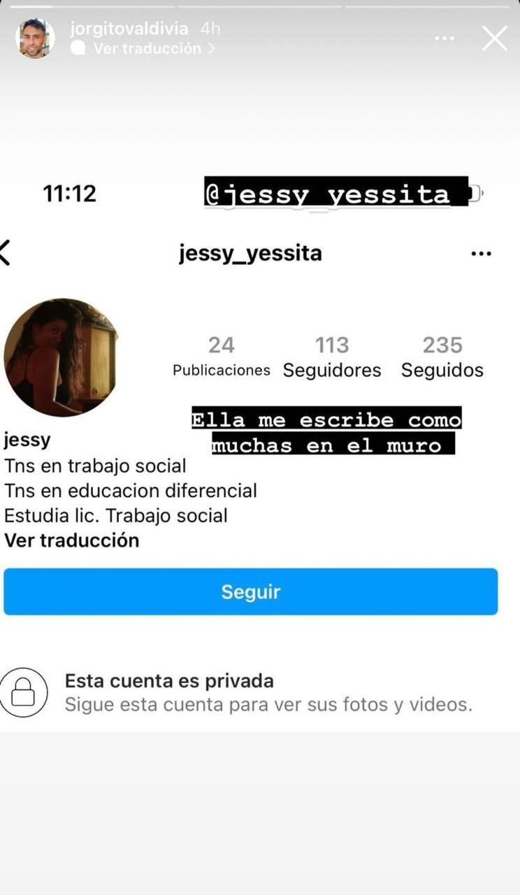 Jorge Valdivia funa a usuaria que atacó a Daniela Aránguiz