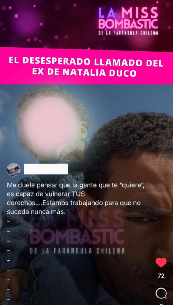 Ex de Natalia Duco revela drama que la involucra