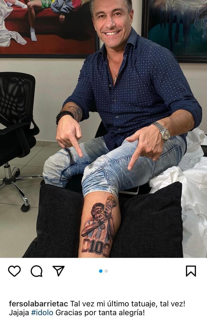 Fernando Solabarrieta responde a críticas por su nuevo tatuaje