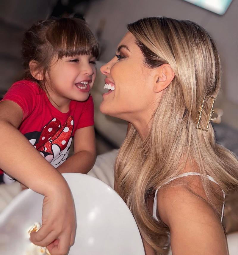 Gala Caldirola se reencuentra con su hija Luz Elif