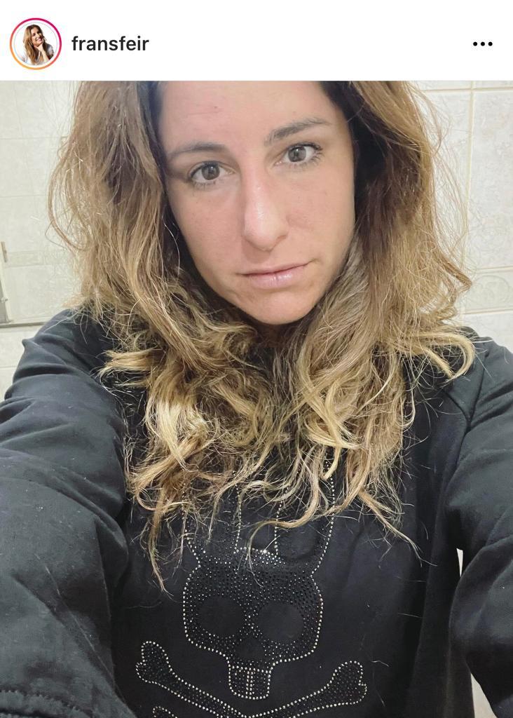 Fran Sfeir es elogiada al mostrar su cara “cansada” y sin maquillaje