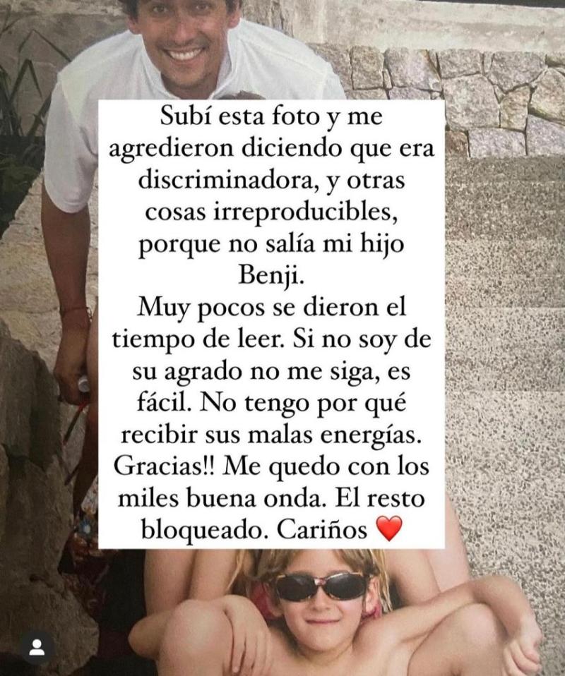 “Me agredieron”: Marcela Vacarezza responde a críticas por foto