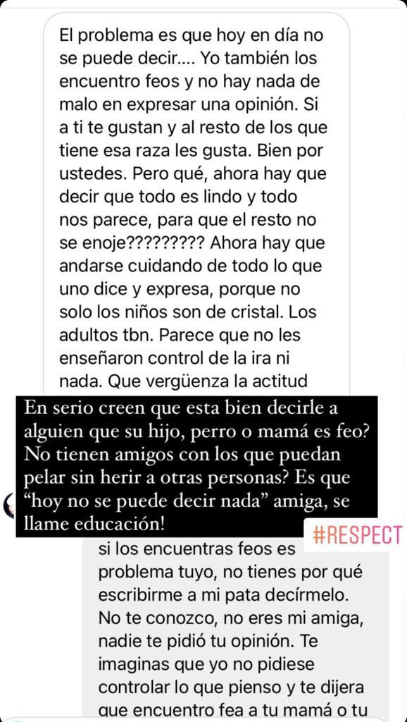 “Que feo”: El enojo de Denisse Malebrán por críticas a su perro