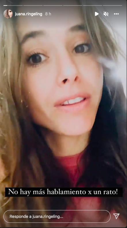 Juanita Ringeling se somete a intervención que no le permitirá hablar