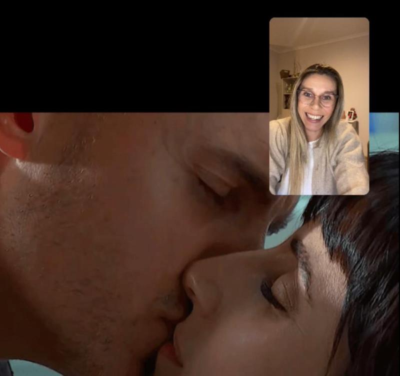 Camila Hirane tendría romance con conocido colega