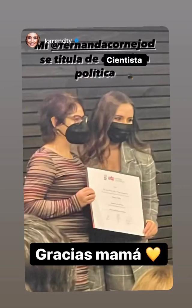 El “fail” de Karen Doggenweiler al celebrar logro de su hija mayor