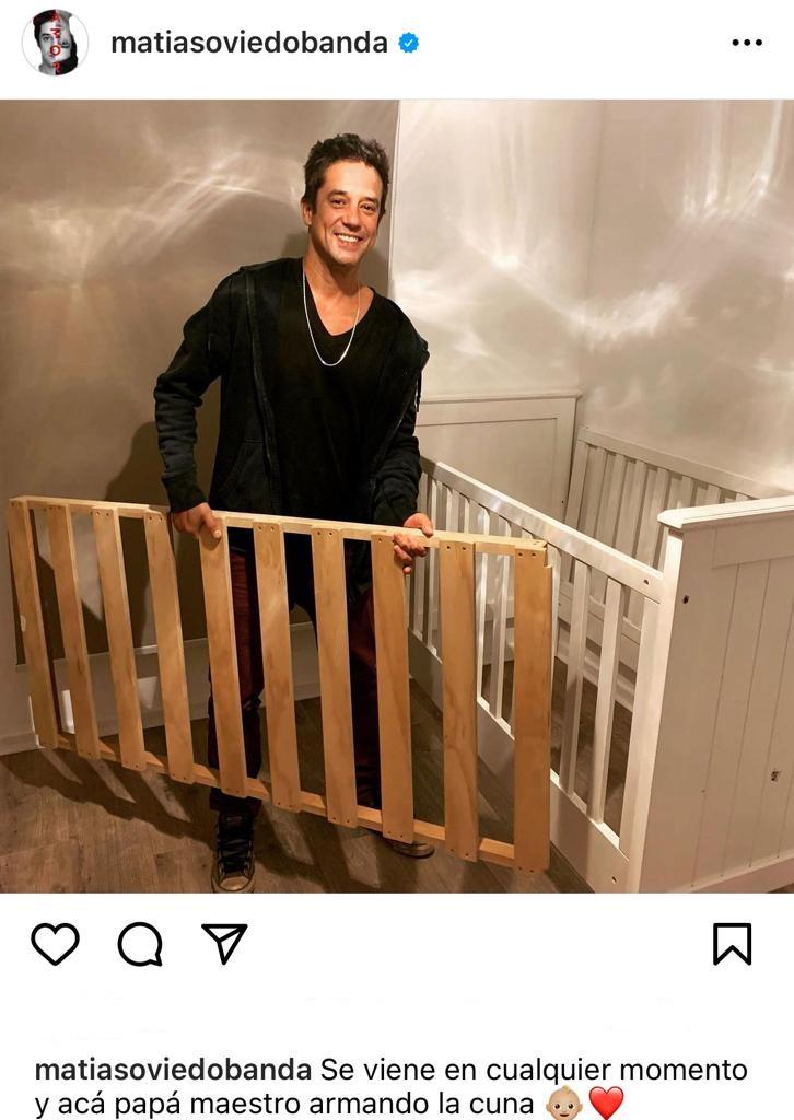 Matías Oviedo confirma que se convertirá en padre