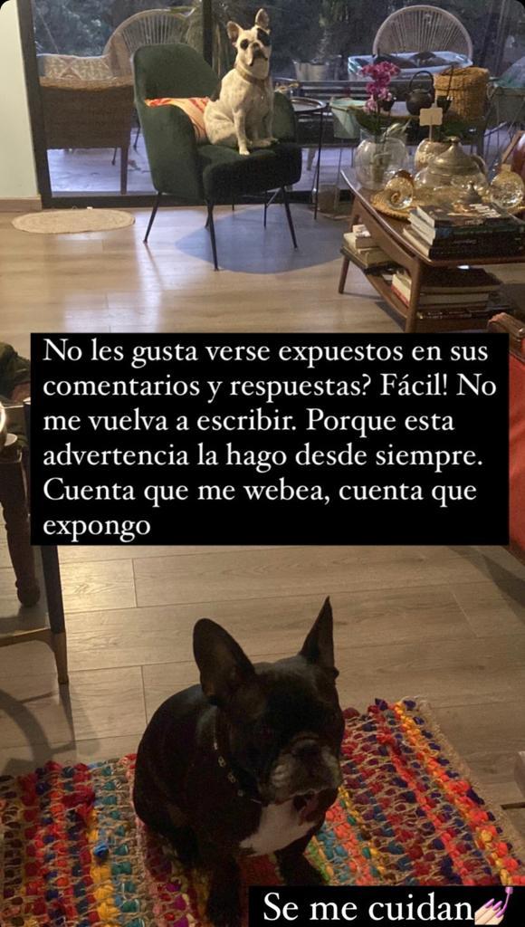 “Que feo”: El enojo de Denisse Malebrán por críticas a su perro