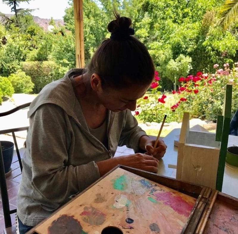 Katty Kowaleczko transforma somier desechado en baranda