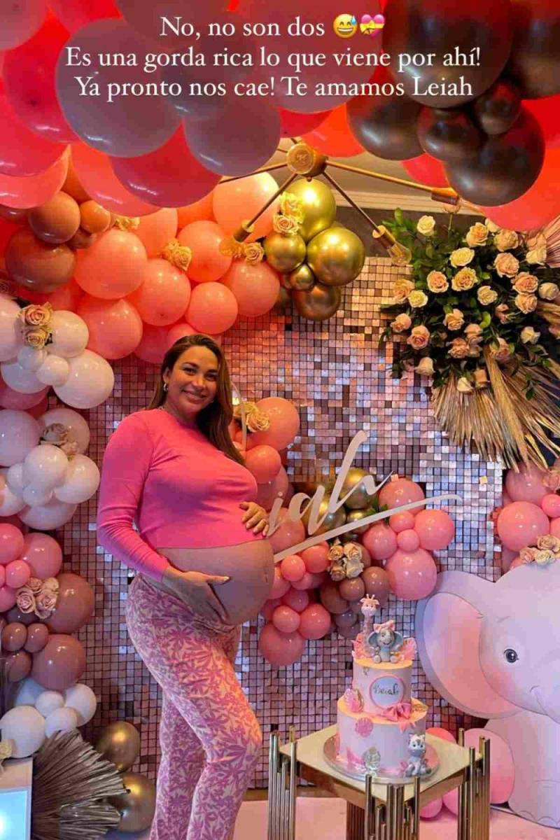 Lisandra Silva da detalles de su baby shower sorpresa