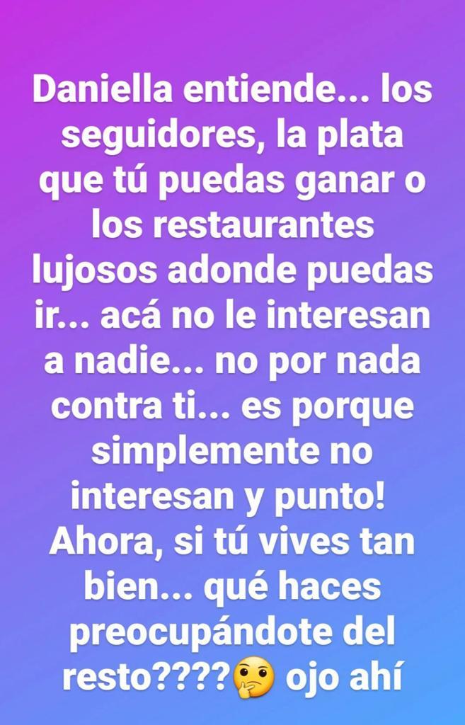 “Qué ridícula”: La pelea de Daniella Chávez y Mariela Sotomayor