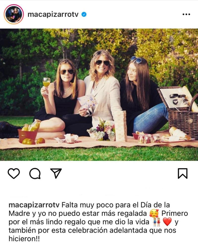 Macarena Pizarro enseña lo grandes que están sus hijas