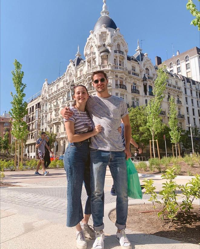 Las románticas vacaciones de Magdalena Müller en España