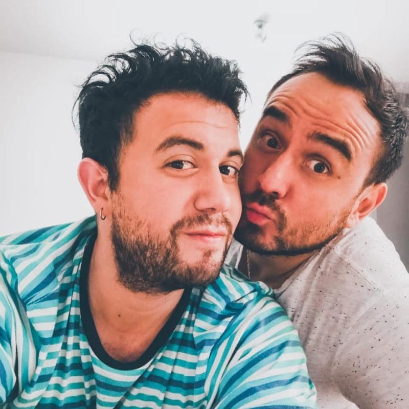 “Amor de mi vida”: César Campos celebra 8 años con su marido