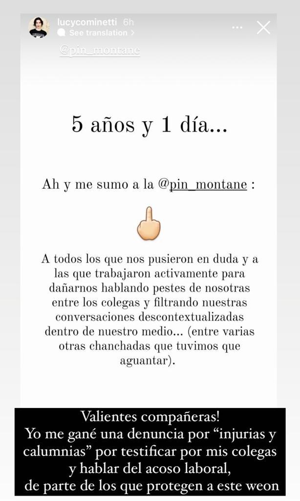 El duro descargo de Lucy Cominetti por sentencia de Nicolás López