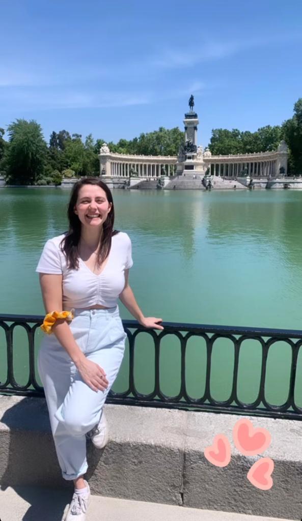 Las románticas vacaciones de Magdalena Müller en España