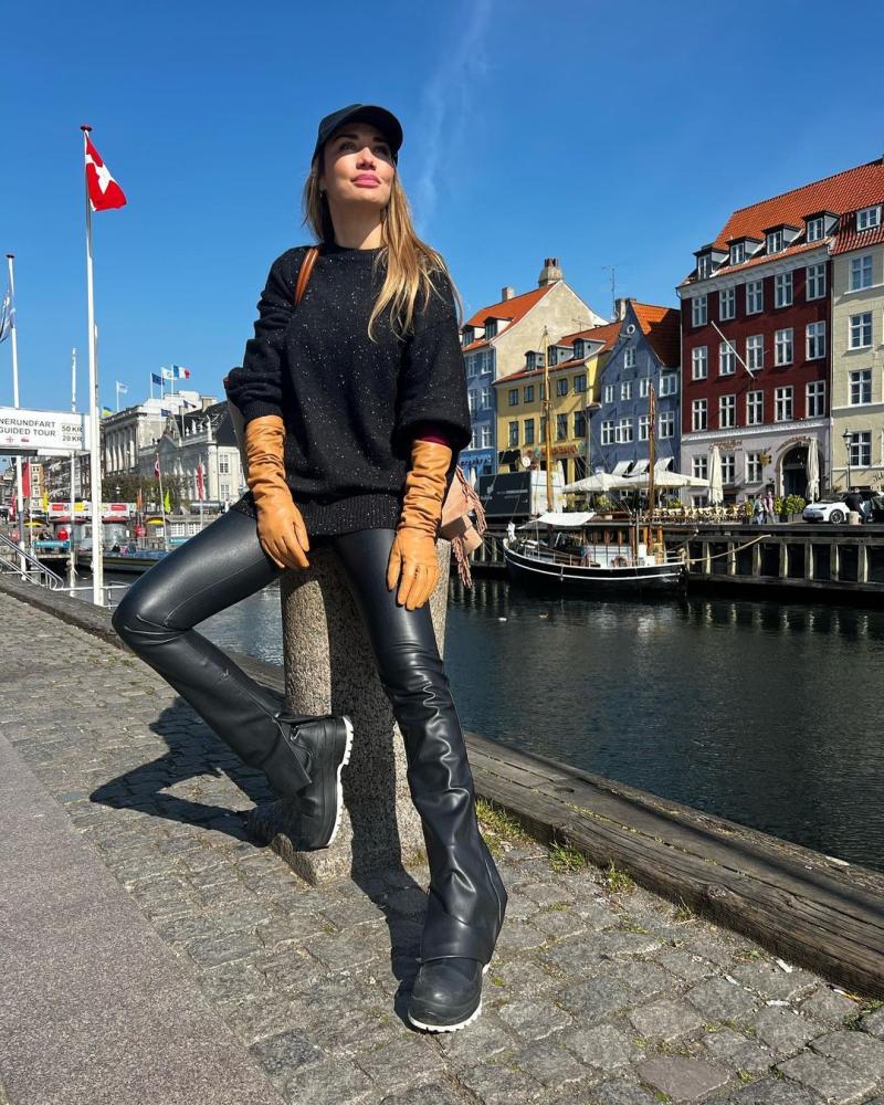 Carolina de Moras deslumbra con su estilo en Europa