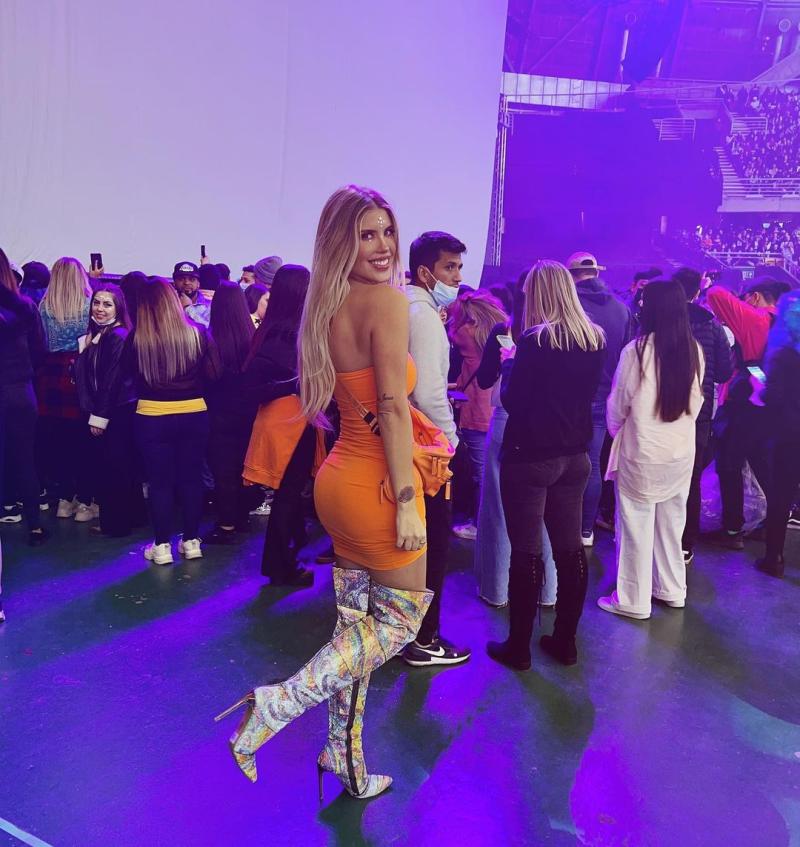 El comentado look de Coté López en concierto de Karol G