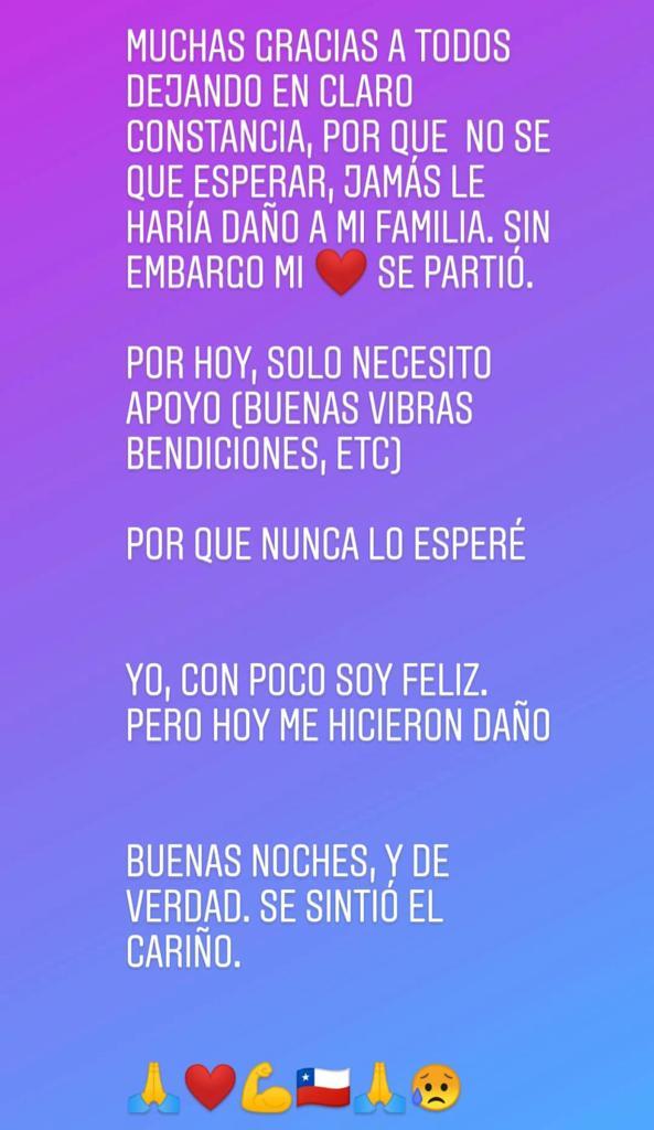 “Si desaparezco…”: Los preocupantes mensajes de Pablo Vargas