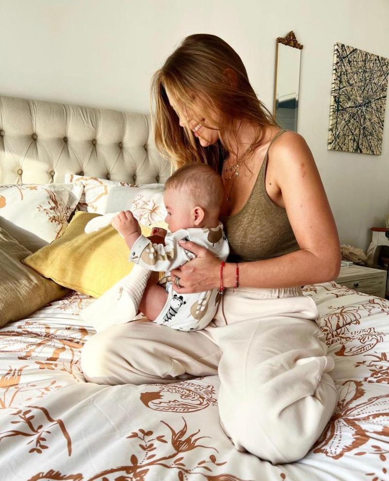 Mayte Rodríguez celebra 3 meses como madre con tiernas fotos