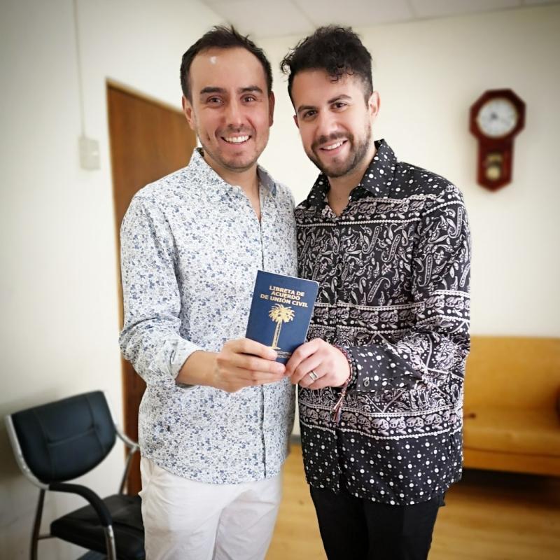 “Amor de mi vida”: César Campos celebra 8 años con su marido