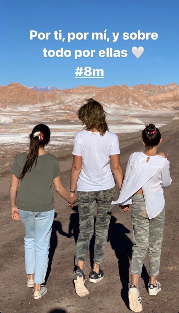 Macarena Pizarro enseña lo grandes que están sus hijas