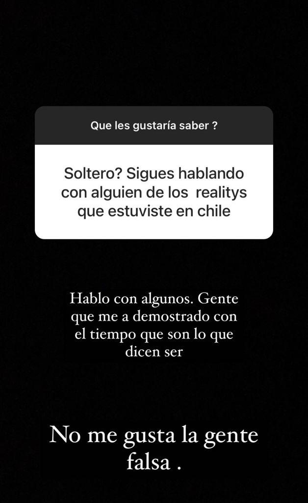 Leandro Penna recuerda a sus ex parejas en redes sociales