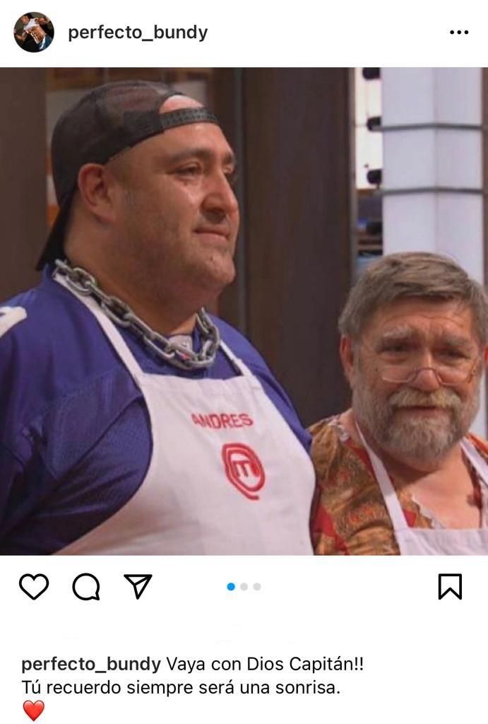Revelan muerte de recordado participante de MasterChef Chile