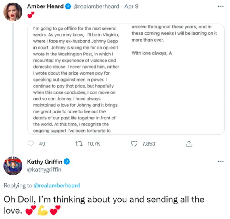 Estas son las celebridades que apoyan a la actriz