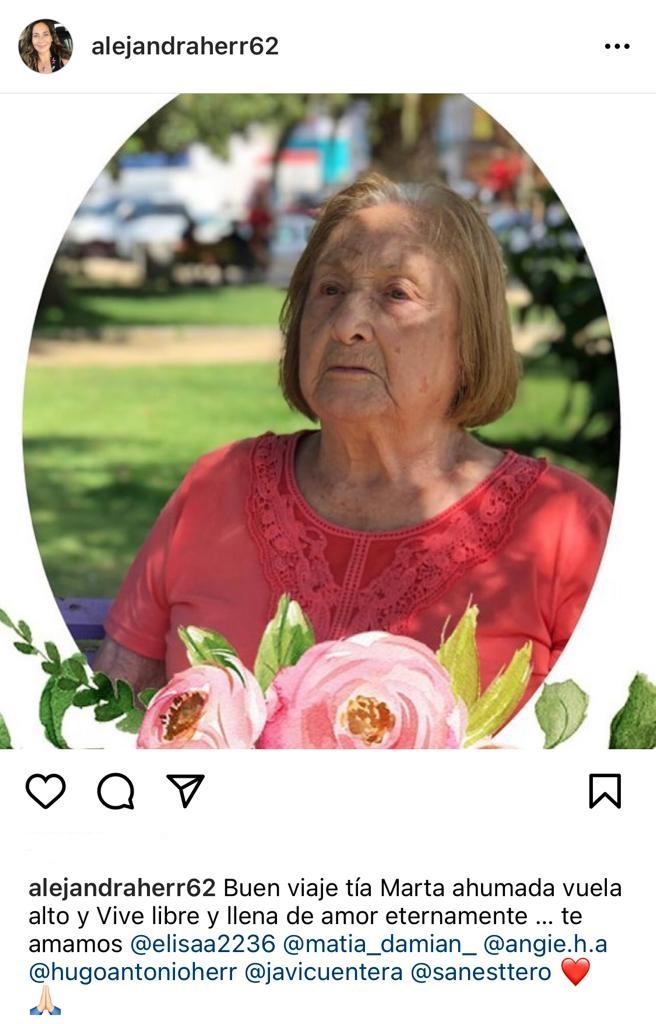 “Buen viaje”: Alejandra Herrera revela pérdida familiar