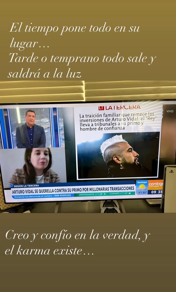 Los detalles del escándalo familiar que remece a Arturo Vidal